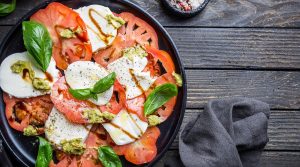 Caprese salad with a kick